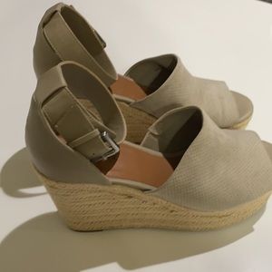Indigo Rd Espadrille Ankle Strap Wedges Irashira Natural